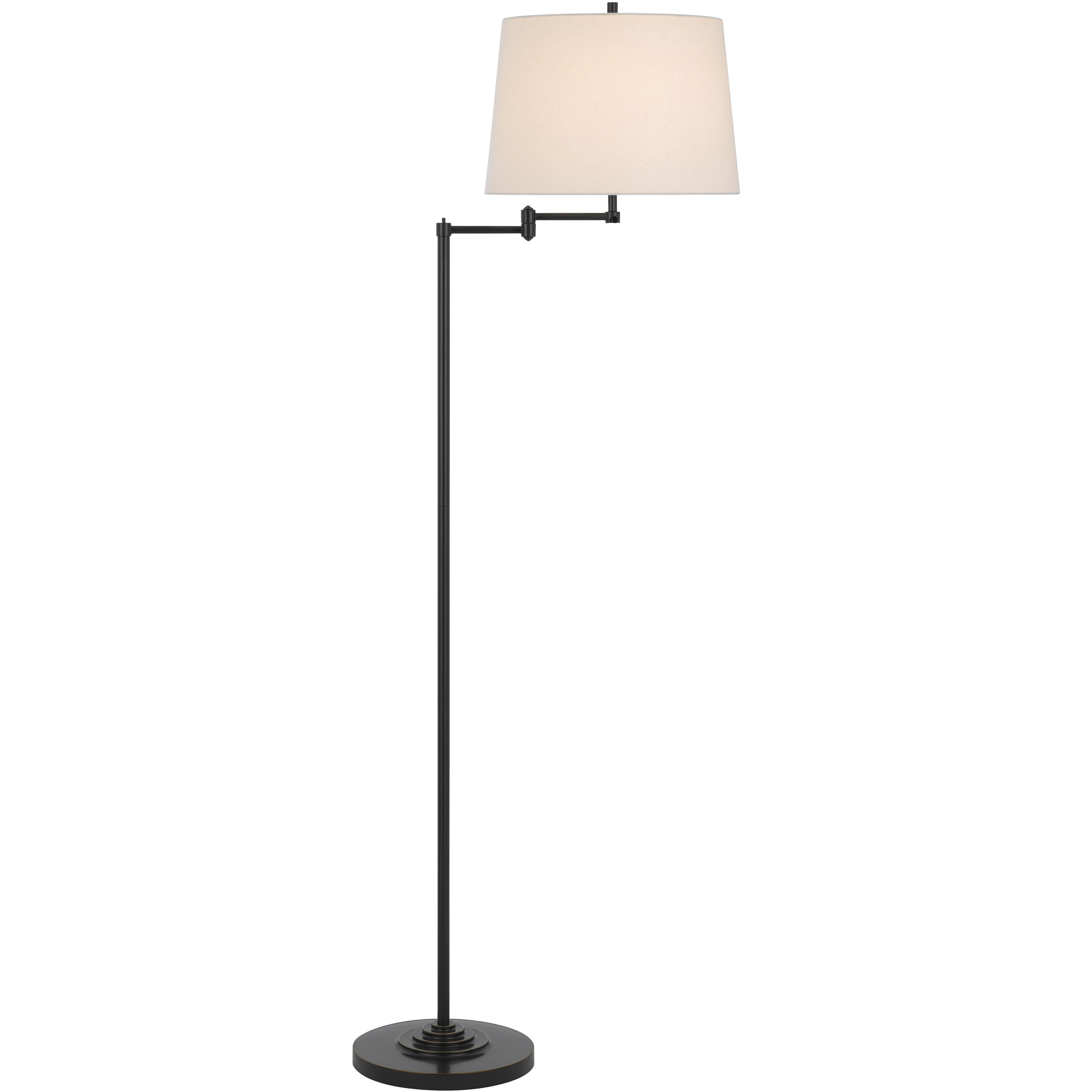 Colton 63 inch 150.00 watt Dark Bronze Floor Lamp Portable Light