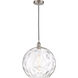 Edison Athens Water Glass 1 Light 13.75 inch Pendant