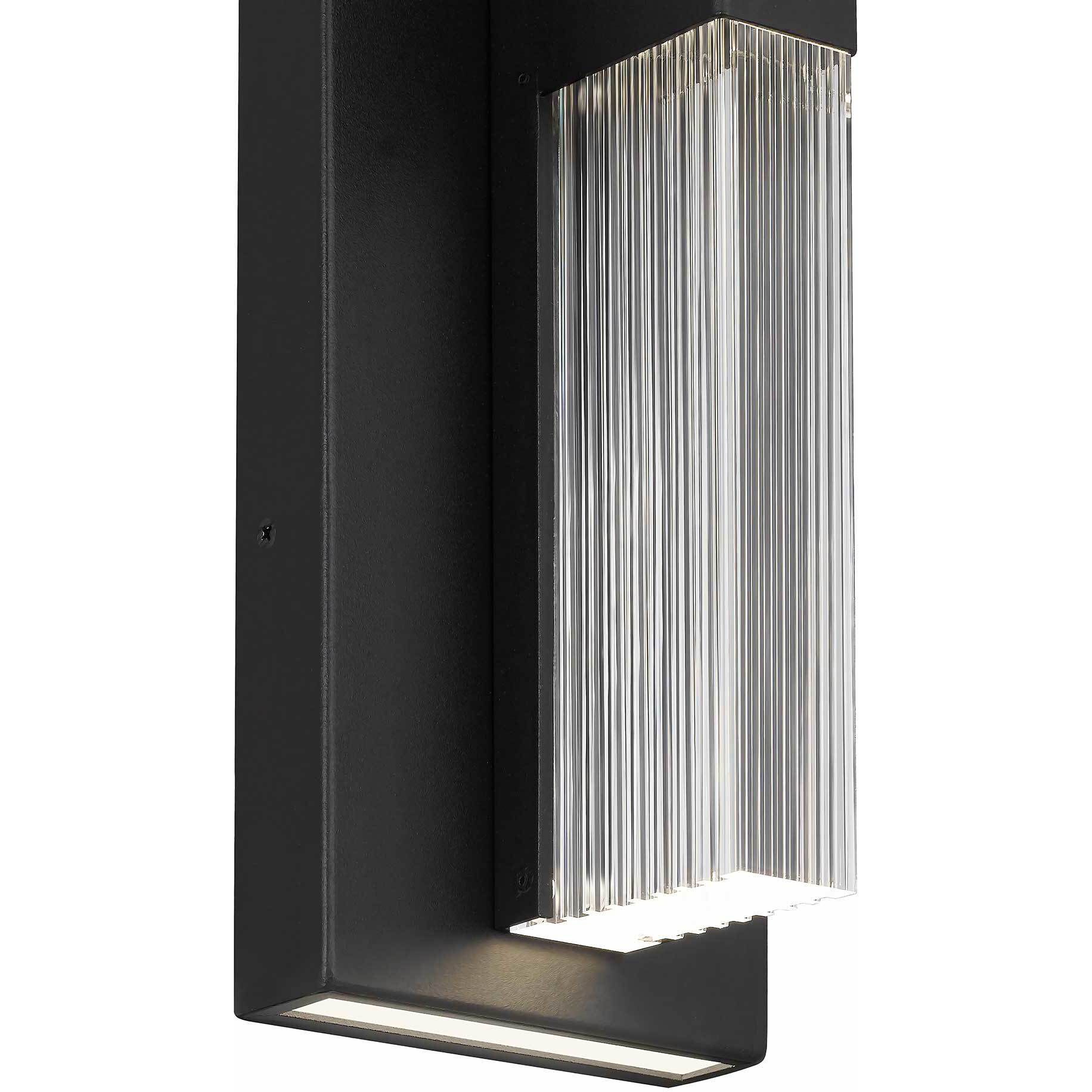 Arles LED 18 inch Sand Black Outdoor Wall Sconce
