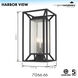 Harbor View 4 Light 23 inch Sand Coal Outdoor Post Mount Lantern, Great Outdoors