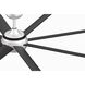 Stellar 96 Black Fan Motor Only, Blades Sold Separately