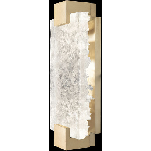 Terra Wall Sconce Wall Light in Gold, Clear Studio Glass