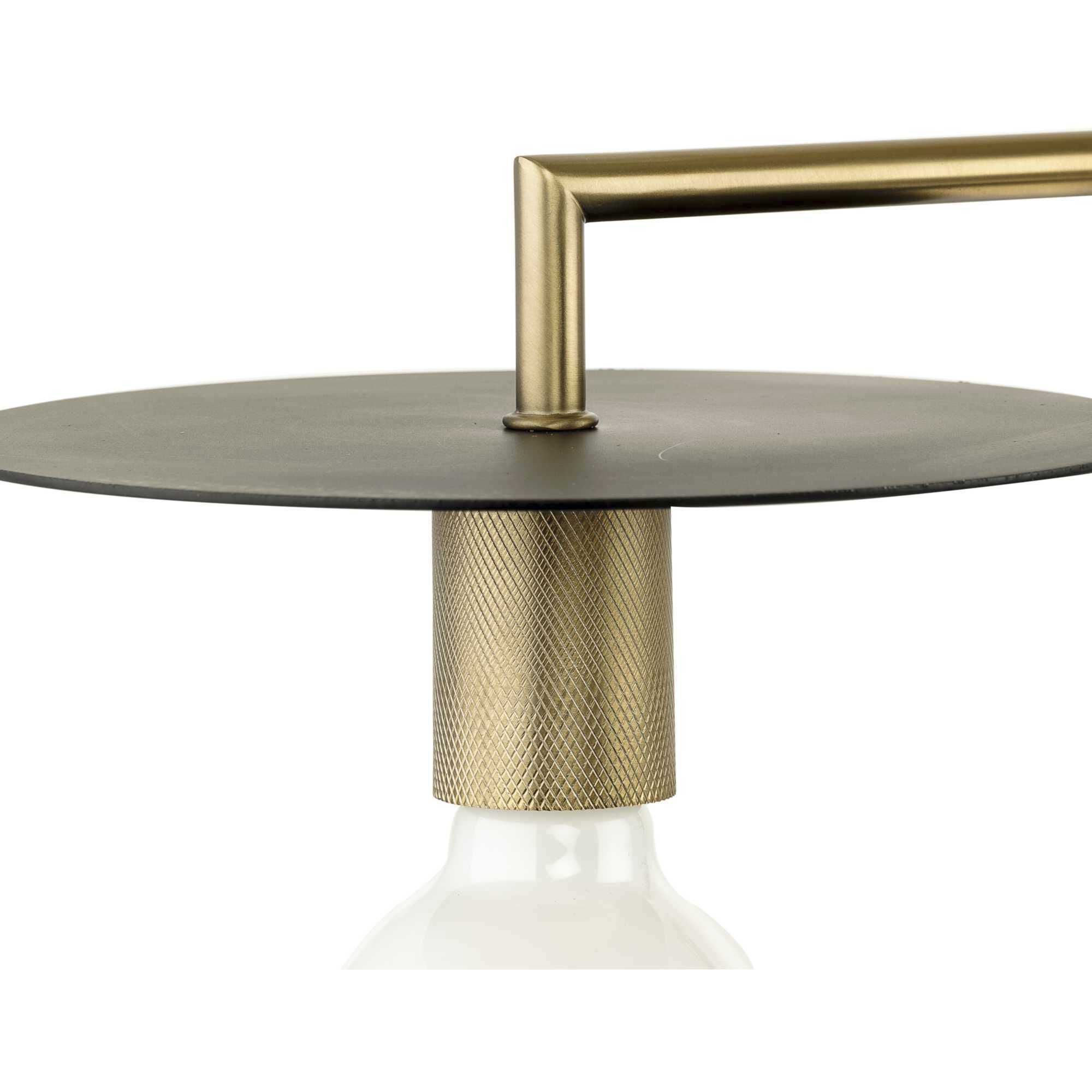 Trimble 2 Light 44 inch Brushed Bronze Linear Chandelier Ceiling Light, Design Series