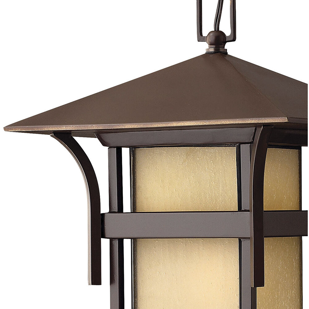 Estate Series Harbor LED 11 inch Anchor Bronze Outdoor Hanging Lantern in 12V LED, Low Voltage