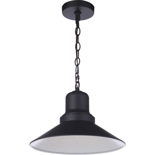 Singleton 1 Light 14 inch Midnight Outdoor Pendant