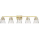 Analia 5 Light 45.75 inch Bathroom Vanity Light