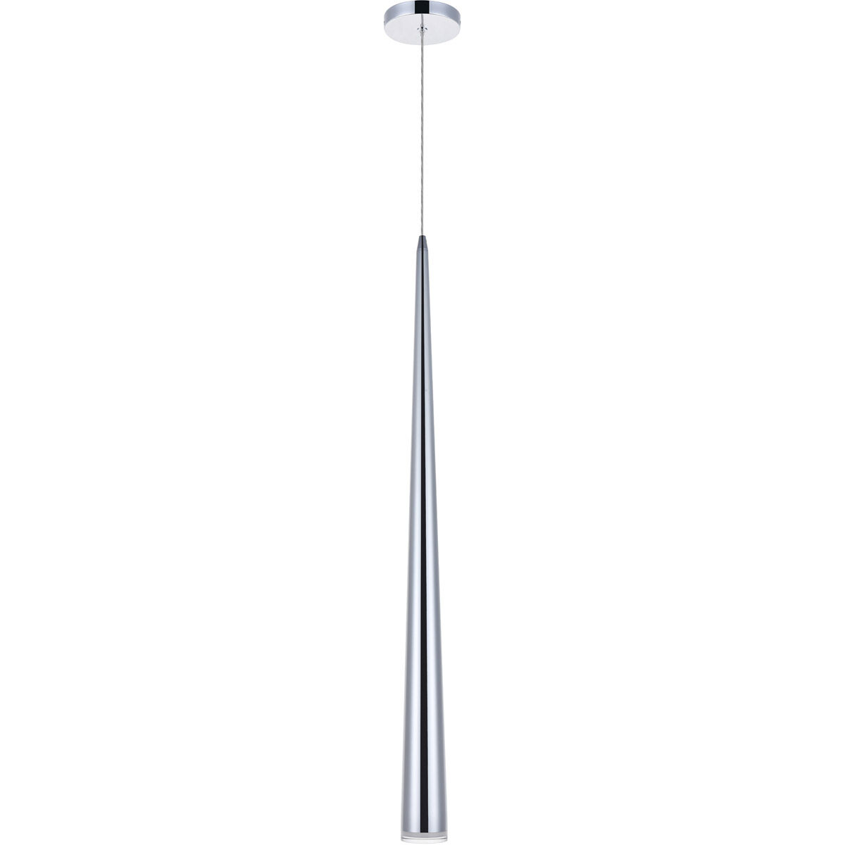 Fantasia LED 4.72 inch Chrome Pendant Ceiling Light