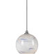 Uni-Pack 1 Light 5.5 inch Brushed Steel Pendant Ceiling Light