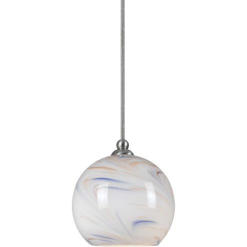 Uni-Pack 1 Light 5.5 inch Brushed Steel Pendant Ceiling Light