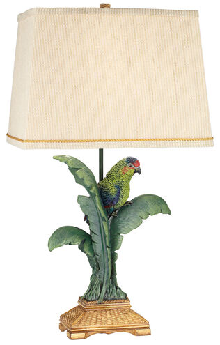 Tropical Parrot 29.5 inch 150 watt Multicolor Table Lamp Portable Light