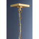 Lincroft 4 Light 12.25 inch Vintage Gold Leaf and Soft Sand Hanging Lantern Ceiling Light