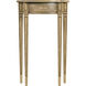 Chester Demilune Console Table in Beige