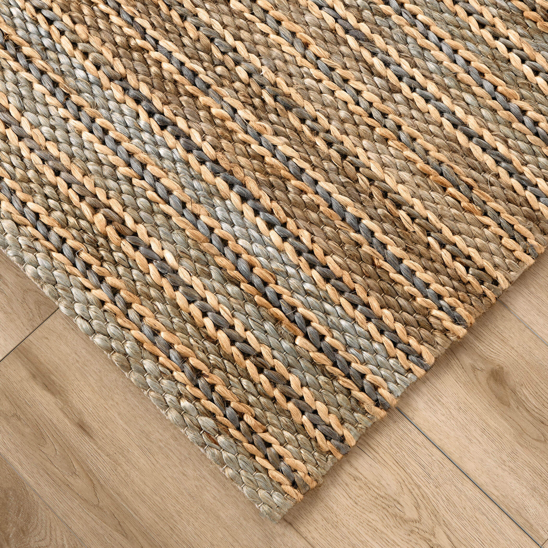 Natural Luxe 114 X 79 inch Blue Rug in 6 x 9