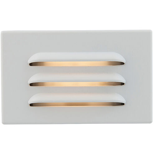 Tyler 12 4 watt White Step and Wall Lighting in 2700K, WAC Landscape