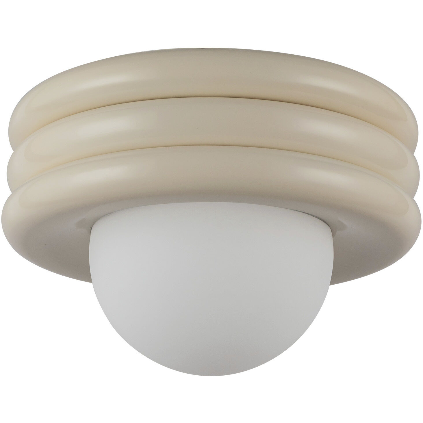 Alora Mood Harvey 1 Light 12 inch Pearl White Semi-Flush Mount Ceiling Light
