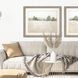 Landscapes Collection Green Framed Art