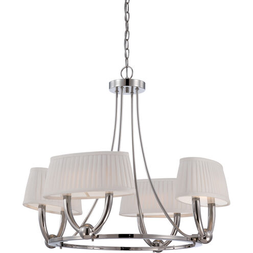 Kent LED 28 inch Polished Nickel Chandelier Ceiling Light