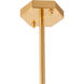 Canada 1 Light 2 inch Antique Brass Pendant Ceiling Light