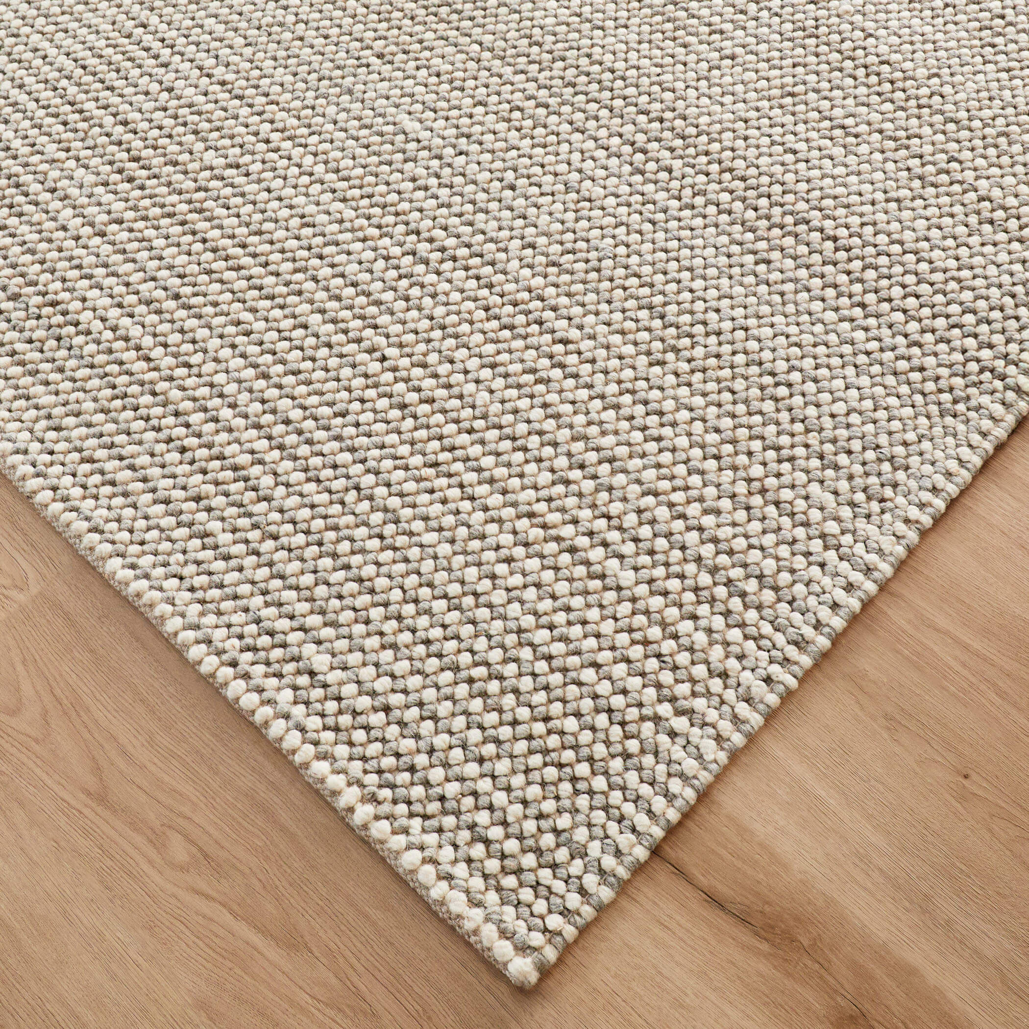 Latur 36 X 24 inch Light Grey Rug in 2 x 3