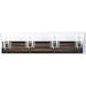 Briarwood 4 Light 34.75 inch Antique Bronze Bath Vanity Wall Light