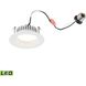 Axel Conversion Integrated LED White Down Light, 4" Recessed Can