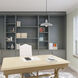 Allison 1 Light 13 inch Nordic Gray Mini Pendant Ceiling Light