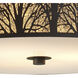 Woodland Sunrise 5 Light 24 inch Aged Bronze Chandelier Ceiling Light in Incandescent