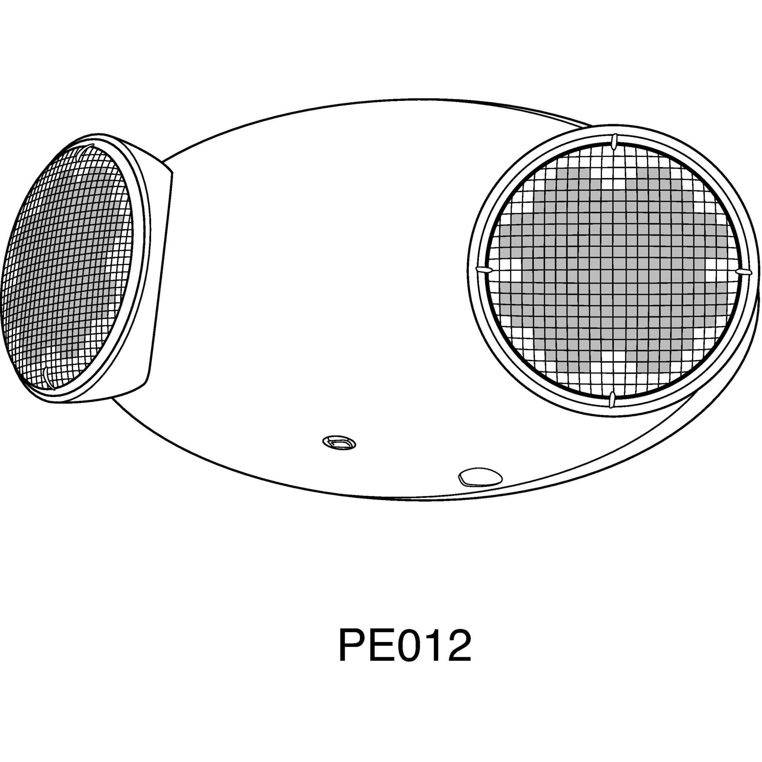 Exit Signs LED 9 inch White Emergency Exit Light Ceiling Light