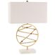 Leah Gold Table Lamp Portable Light