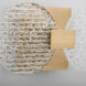 Axiom 2 Light 13 inch Aged Brass Wall Sconce Wall Light