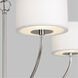 kate spade new york Sawyer 4 Light 31.75 inch Polished Nickel Chandelier Ceiling Light