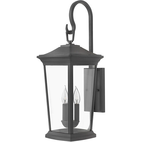 Bromley LED 25 inch Museum Black Outdoor Wall Mount Lantern, Medium