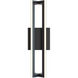 Cass LED 5 inch Black Sconce Wall Light