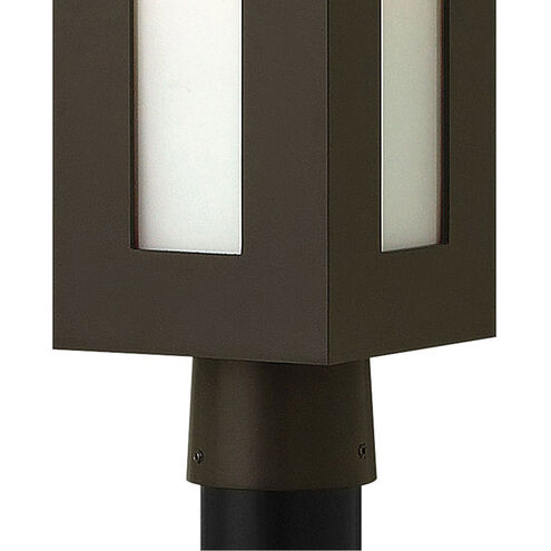 Dorian LED 21 inch Bronze Outdoor Post Mount Lantern