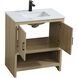 Ira 30 X 34 inch Mango Wood Bathroom Vanity Cabinet