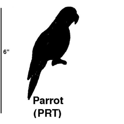 Parrot Copper Cookie Cutter