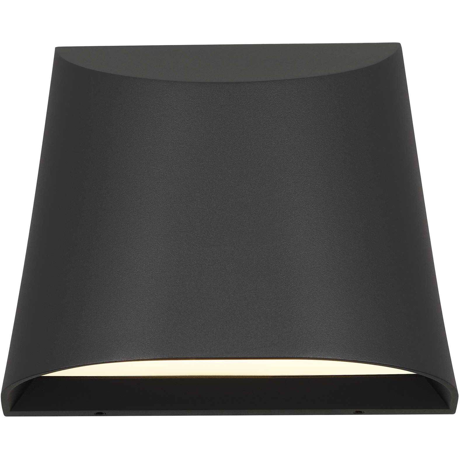Ambit LED 4.75 inch Sand Black Outdoor Wall Sconce