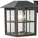 Shaker Heights 1 Light 10 inch Hazelnut Bronze Outdoor Wall Sconce