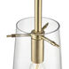 Maccan 1 Light 5 inch Vintage Brass Indoor Pendant Ceiling Light