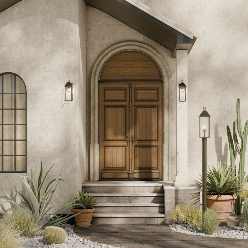 Prin 1 Light 16.75 inch Olde Bronze Outdoor Wall Light, Medium