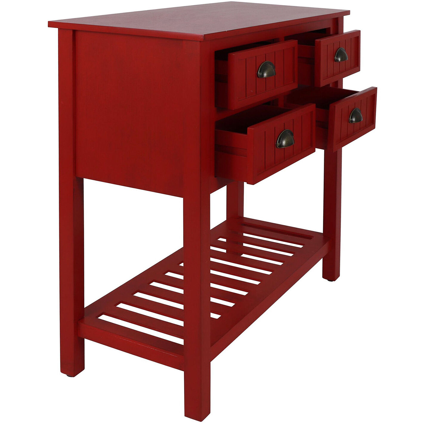Tipton 32 X 14 inch Antique Red Console Table