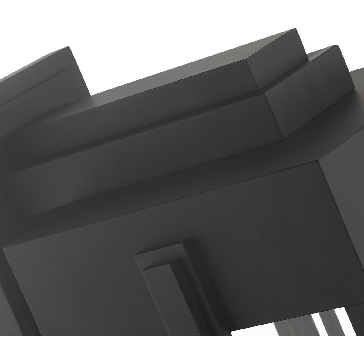 Lexington 3 Light 23 inch Black Outdoor Wall Lantern