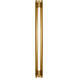 Kelly by Kelly Wearstler Carson LED 3.5 inch Burnished Brass Vanity Light Wall Light