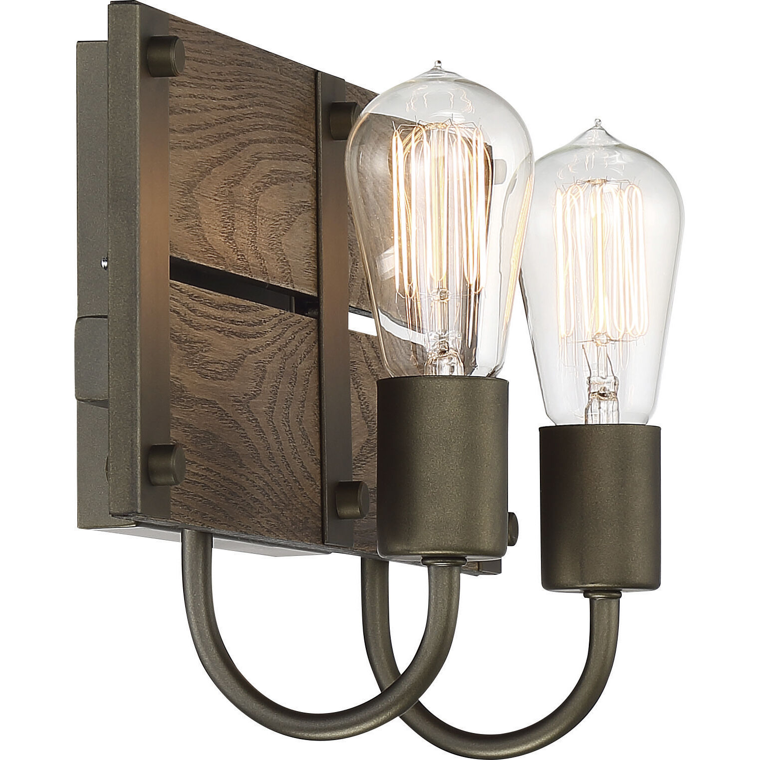 Winchester 2 Light 16.38 inch Bronze Vanity Light Wall Light