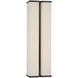 Paloma Contreras Vernet LED 5.5 inch Bronze and Linen Sconce Wall Light