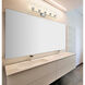 Landon 5 Light 42 inch Chrome Vanity Wall Light
