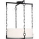 Abbott 4 Light 21.75 inch Matte Black Pendant Ceiling Light