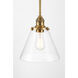 Barwell 1 Light 10 inch Oxidized Aged Brass Mini Pendant Ceiling Light
