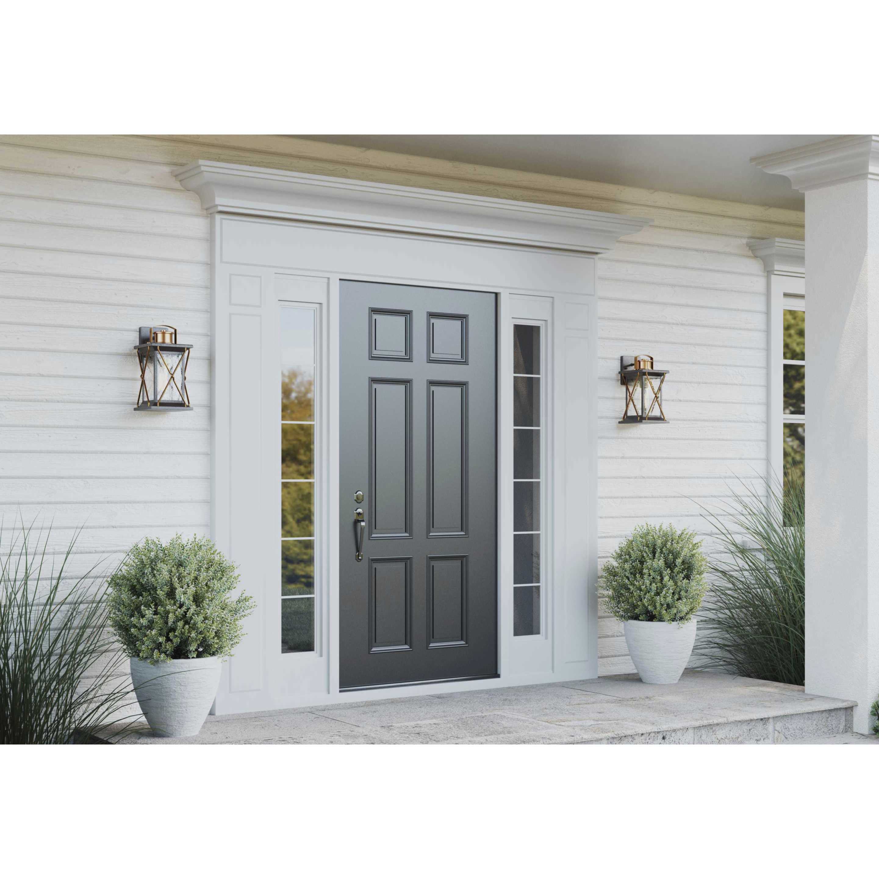 Barlowe 1 Light 13 inch Antique Bronze Outdoor Wall Lantern, Small