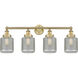 Stanton 4 Light 33 inch Brushed Brass Bath Vanity Light Wall Light
